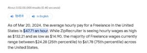Freelancers Earning in USA